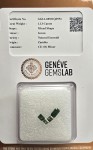 1.13 Carats Natural Emerald - Certified