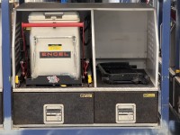 Slide Out Drawers & Storage Rack with Engel Fridge
