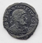 26 · CEASAR CONSTANTINE II (317-337AD) ROMAN COIN