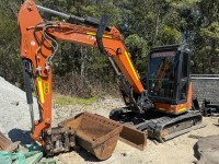 (Insurance Claim) 2022 Hitachi ZX65USB Excavator