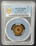 3 · 2012 $2 GOLD POPPY REMEMBRANCE COIN