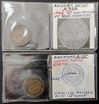 65 · 1921 + 1942 ERROR HALF PENNYS MIXED GRADES & ERROR
