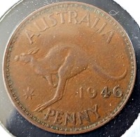 12 · 1946 AUST PENNY 2ND RAREST (CV $2,350 REN 30TH)