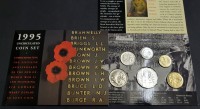 72 · 1995 AUST 6 COIN UNC SET "END OF WWII 50TH ANNI"