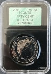 84 · 2008 AUSTRALIAN 50C "SCOUTS" COIN