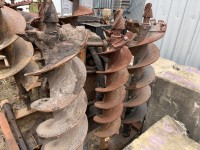 50 · Auger Drive unit with Auger bits and frame, six ti