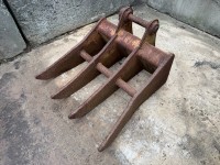 60 · Rake attachment, pin centre 260 mm, ears 160 mm