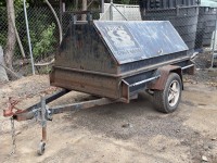 2007 Saturn Trailers Single Axle Enclosed Trailer