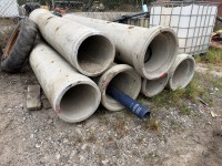 82 · Six times concrete pipes 375 mm inside diameter, 2