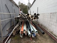 quantity of poly pipe, ply inspection holes, star