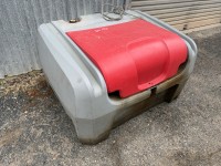 97 · Fuel tank and pump unit with hose and nozzle