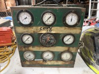 144 · Vintage instrument control panel