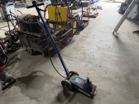Hydraulic floor jack 22 t capacity to king chrome