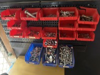 184 · Contents to wall various nuts and bolts fasteners