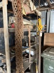 196 · Various lifting chains sold as is