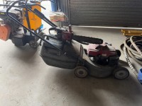 211 · Honda lawnmower and Home light chainsaw