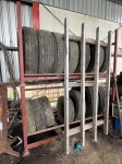 229 · Tyre rack 1800 x 2400 including contents of tyres
