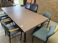 239 · Lunchroom table and chairs