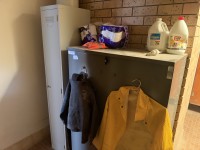 245 · Steel cabinets and contents