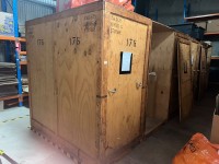 6 · 8 x Timber Removalist Storage Boxes
