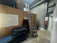 10 · Step ladder & extension ladder x2