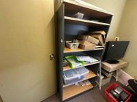 28 · Grey & brown bookcase