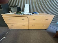 38 · 4-draw filing credenza unit