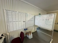 40 · 2x white boards