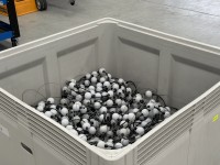 50mm Frosted Balls LED Light Chain + Guide Wire