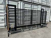 4m Electric Sliding Gate - Horizontal Style - New