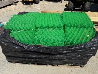 Pallet of Plastic Grass Pavers