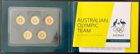 2016 5 X $2 Coloured Coins Olympic Games Unc