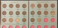 1945 To 1964y Aust 22 Half Penny On Densco Card