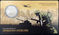 2021 50c Aust "Operation Overlord" 50th Anniv