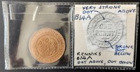 45 · 1920 ERROR AUSTRALIAN DROPPED "1" COIN NICER GRADE