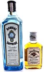 Bottle Of Gin And Jim Beam