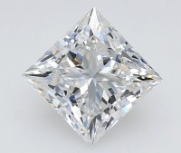 46 · 2.21 CARAT PRINCESS CUT DIAMOND E/VVS2