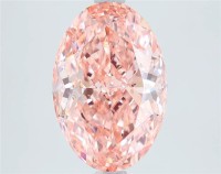1.77 Carat Oval Cut Diamond Fancy Vivid Pink /Vs1