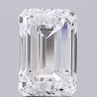 73 · 5.44 CARAT EMERALD CUT DIAMOND F/VS1