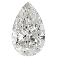 3.50 Pear Shaped Diamond G/Vs1