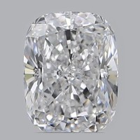76 · 1.00 CARAT CUSHION SHAPE DIAMOND E/SI1