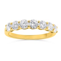 1.01 Carat Diamond Band 9k Gold