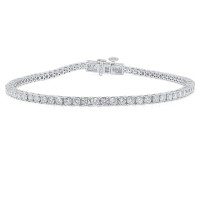 88 · 3.03 CARATS DIAMOND TENNIS BRACELET
