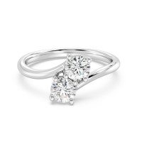 92 · 1.01 CARAT DRESS DIAMOND RING WHITE GOLD