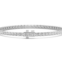 96 · 4.04 CARATS DIAMOND TENNIS BRACELET 9K GOLD