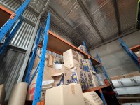 2 x Bays pallet racking & 8 cross beams, Buyer Not