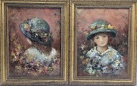 Belinda John, Pair Of Original Oil Paintings