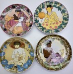 82 · SET OF HEINRICH WALL PLATES