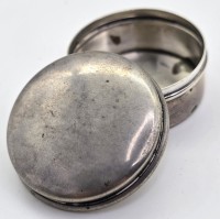 Antique Silver Pill Box