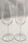 PAIR OF MOET & CHANDON WINE FLUTES